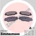 Fékbetét Készlet, Tárcsafék - Zimmermann