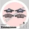 Fékbetét Készlet, Tárcsafék - Zimmermann