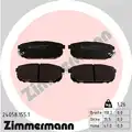 Fékbetét Készlet, Tárcsafék - Zimmermann