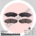 Fékbetét Készlet, Tárcsafék - Zimmermann