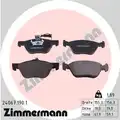 Fékbetét Készlet, Tárcsafék - Zimmermann