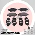 Fékbetét Készlet, Tárcsafék - Zimmermann