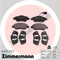 Fékbetét Készlet, Tárcsafék - Zimmermann