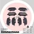 Fékbetét Készlet, Tárcsafék - Zimmermann