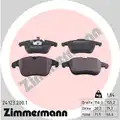 Fékbetét Készlet, Tárcsafék - Zimmermann