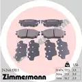 Fékbetét Készlet, Tárcsafék - Zimmermann