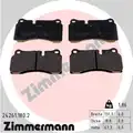 Fékbetét Készlet, Tárcsafék - Zimmermann