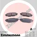 Fékbetét Készlet, Tárcsafék - Zimmermann
