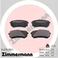 Fékbetét Készlet, Tárcsafék - Zimmermann