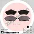 Fékbetét Készlet, Tárcsafék - Zimmermann