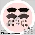 Fékbetét Készlet, Tárcsafék - Zimmermann