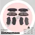 Fékbetét Készlet, Tárcsafék - Zimmermann