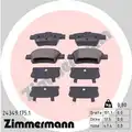 Fékbetét Készlet, Tárcsafék - Zimmermann
