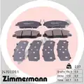 Fékbetét Készlet, Tárcsafék - Zimmermann