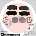 Fékbetét Készlet, Tárcsafék - Zimmermann