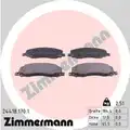 Fékbetét Készlet, Tárcsafék - Zimmermann