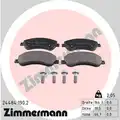 Fékbetét Készlet, Tárcsafék - Zimmermann