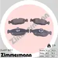 Fékbetét Készlet, Tárcsafék - Zimmermann