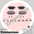 Fékbetét Készlet, Tárcsafék - Zimmermann
