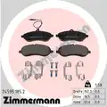 Fékbetét Készlet, Tárcsafék - Zimmermann