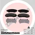 Fékbetét Készlet, Tárcsafék - Zimmermann