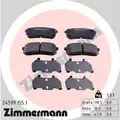Fékbetét Készlet, Tárcsafék - Zimmermann
