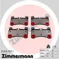 Fékbetét Készlet - Zimmermann