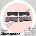 Fékbetét Készlet, Tárcsafék - Zimmermann