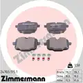 Fékbetét Készlet, Tárcsafék - Zimmermann