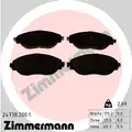 Fékbetét Készlet - Zimmermann