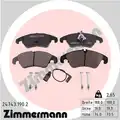 Fékbetét Készlet, Tárcsafék - Zimmermann