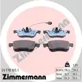 Fékbetét Készlet, Tárcsafék - Zimmermann