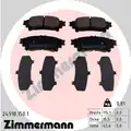 Fékbetét Készlet - Zimmermann