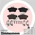 Fékbetét Készlet, Tárcsafék - Zimmermann