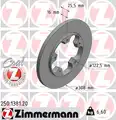 Hátsó Féktárcsa - Zimmermann