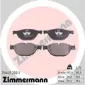Fékbetét Készlet, Tárcsafék - Zimmermann