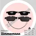 Fékbetét Készlet, Tárcsafék - Zimmermann