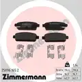 Fékbetét Készlet, Tárcsafék - Zimmermann