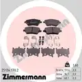 Fékbetét Készlet, Tárcsafék - Zimmermann