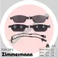Fékbetét Készlet, Tárcsafék - Zimmermann