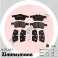 Fékbetét Készlet, Tárcsafék - Zimmermann