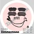 H.fékbetét klt. +vj szerelékkel - Zimmermann