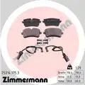 Fékbetét Készlet, Tárcsafék - Zimmermann