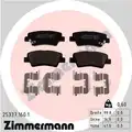 Fékbetét Készlet, Tárcsafék - Zimmermann