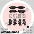 Fékbetét Készlet, Tárcsafék - Zimmermann