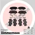 Fékbetét Készlet, Tárcsafék - Zimmermann