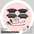Fékbetét Készlet, Tárcsafék - Zimmermann