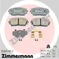 Fékbetét Készlet - Zimmermann