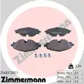 Fékbetét Készlet, Tárcsafék - Zimmermann