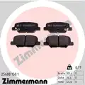 Fékbetét Készlet, Tárcsafék - Zimmermann